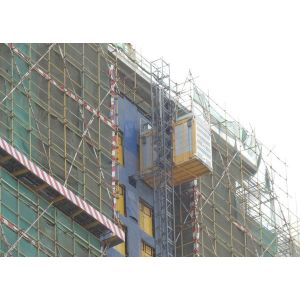 China Rack And Pinion Modular 30kw Construction Site Lift on sale