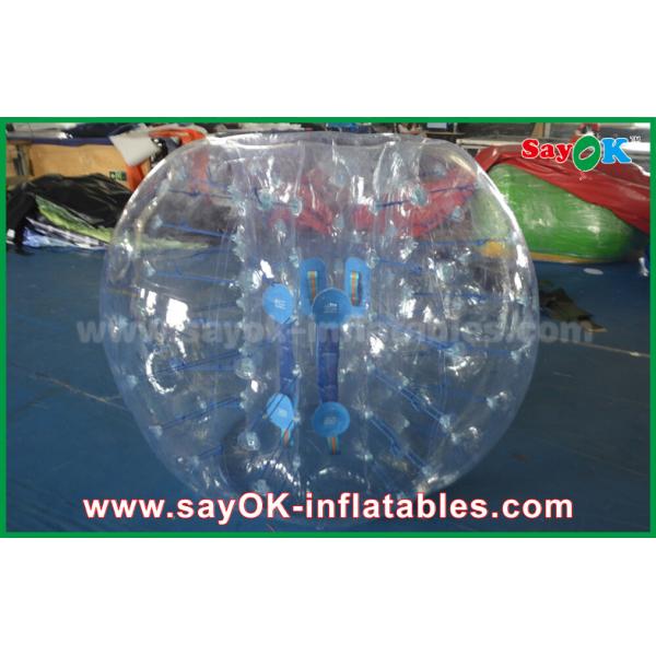 Outdoor Inflatable Games 0.8mm PVC Adult Inflatable Human Bubble Zorb Soccer Ball For Sports Games