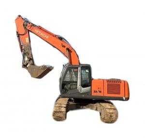 China Orange Used Hitachi Excavator Digger Dealers ZX210-3 2Ton on sale