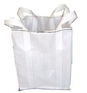 Cheap Fertilizer FIBC Jumbo Bag Cereal 1000kg Waterproof 1 Ton Baffle Bulk Bags wholesale