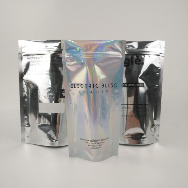 Custom Printed Smell Proof Stand Up Pouch Digital Printing Bags Laminated Mylar Plastic Bags For Food