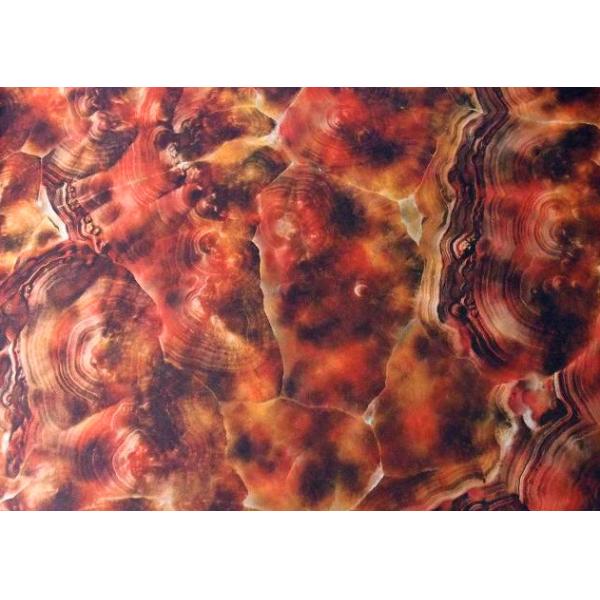 Decorative glass insertion for laminating glass(marble paper)