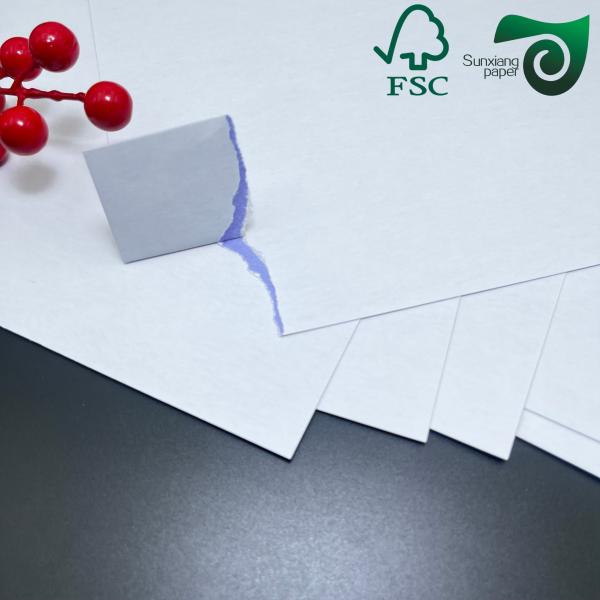 320gsm FSC 300gsm C2S Blue Black Core Paper 71cm 95cm For Playing Game Cards