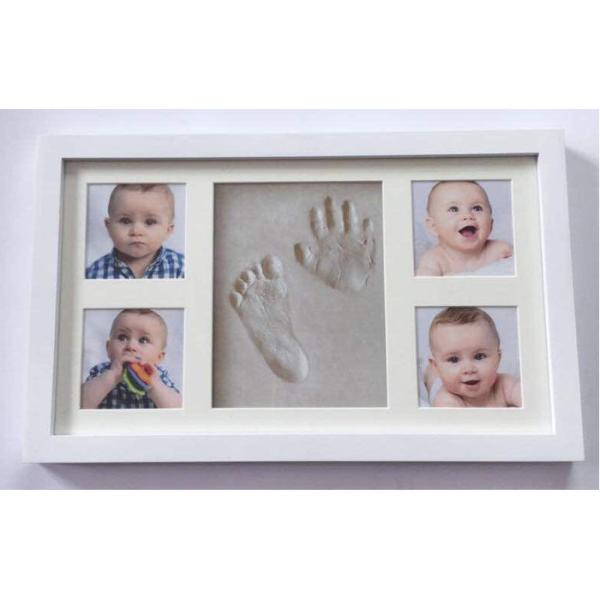 Non toxic Baby Clay Frame Baby Memory Keepsake Imprints Shower For Boys Gifts