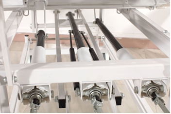 Integrated Manual ABS Adjustable Hospital Bed ICU Cot With IV Pole