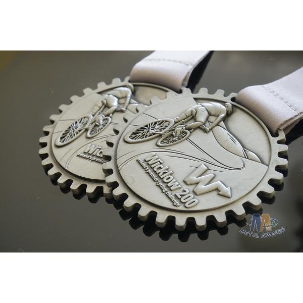 Ireland 's Cycling Sports Events Metal Award Medals 3D Effect Model Medallion