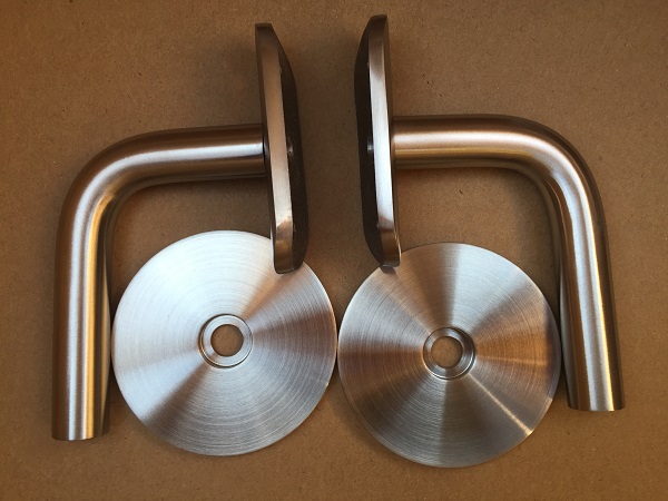 Inox Rail Support Bracket Wall Mounted With Brushed / Polished Finish