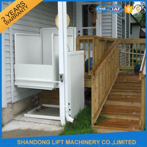 Electric Vertical Wheelchair Platform Lift with Inching Switch / Automatic