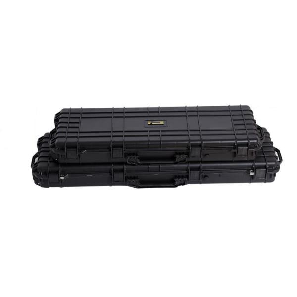 Shockproof Long ABS Military Rifle Case Battery Plastic Computer Equipment Carrying