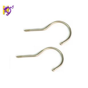 RoHS Zinc Electroplating S Shaped Steel Hooks For Furniture