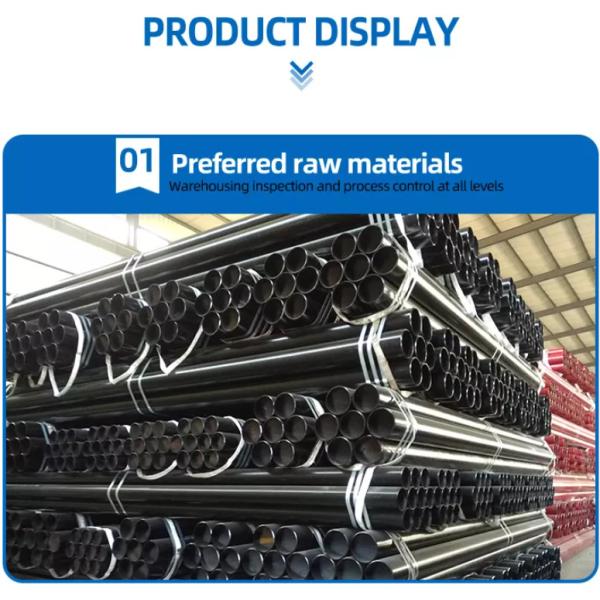 Q345 16Mn Q295 Stainless Round Tube SCH10 XXS Hot Rolled Carbon Steel Pipe