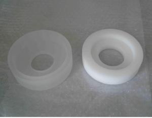 Cheap opaque polished fused silica quartz glass ring flange wholesale