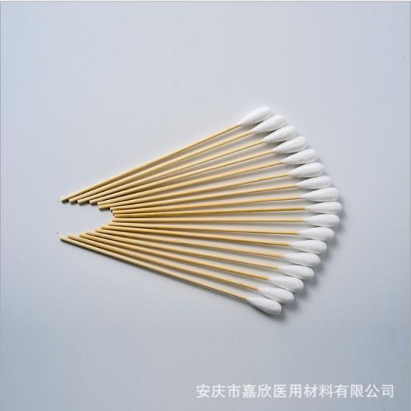 Wooden Cotton Tip Tattoo Supplies FDA 500PCS Cotton Buds Swabs OEM