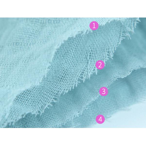 Safe Crinkle Gauze Fabric By The Yard Baby Cotton Gauze Blankets 175X135 210GSM