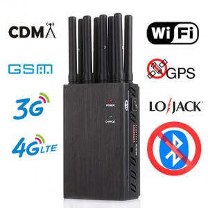 Cheap Portable Cell Phone Jammer wholesale Best Signal Jammer High-Power 8 Bands Switch Control Cell Jammer Phone Jammer wholesale