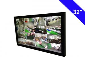 China Ultra Slim 32 TFT BNC CCTV Monitor IR Receiver Auto Eliminate Blur Function on sale