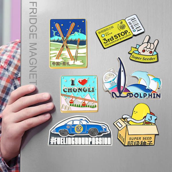 Tourist Souvenir Tin Fridge Magnet Refrigerator Photo Magnets
