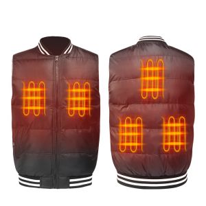Cheap Brown Washable Outdoor Heated Vest 45c Milwaukee Electric Jacket wholesale