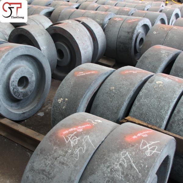 42CrMo4 Heavy Duty Steel Forging Blank for Port Crane Wheels