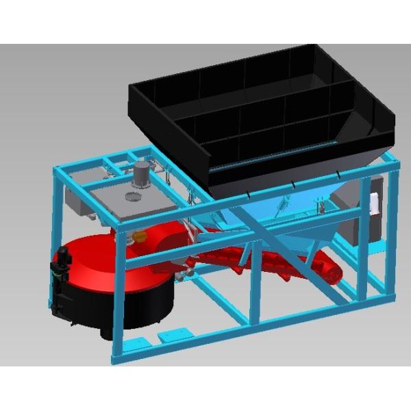 Stationary Concrete Batching Plant Capacity 30m³/H With Air Compressor