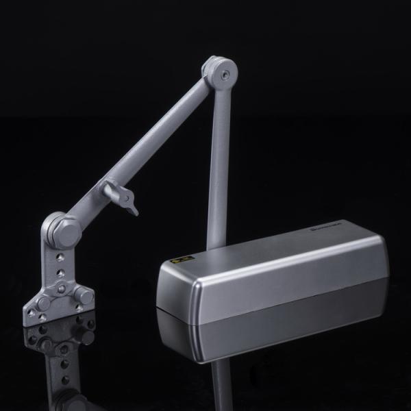 Parallel Arm Cast Iron Door Closer , Hold Open Arm Extra Heavy Duty Door Closer