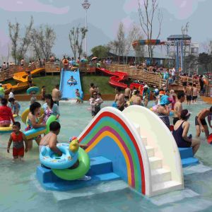 Fiberglass Water Pool Slide in Medium Water Playground ( XPH-001 )