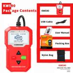 Good feedback Automobile Diagnostic Code Reader KW590 Detect All 12V Cars After