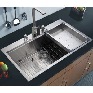 Cheap Handmade Undermount Stainless Steel Kitchen Sink Carton Box Packing wholesale