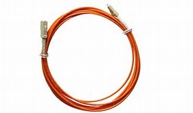 SC to LC Fiber Optic Patch Cord Singlemode 9/125μm in 3.00mm Yellow PVC Jacket