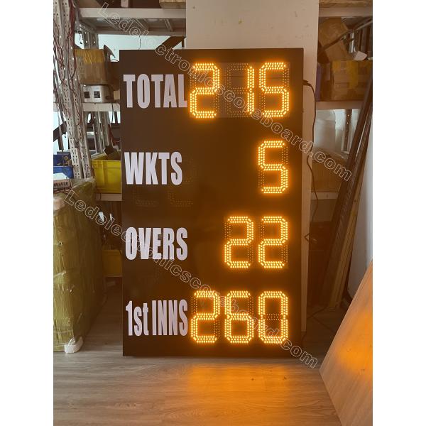 Digital LED Cricket Scoreboard With High Brightness And Wide Angle Display