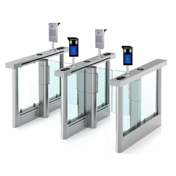 316 Stainless Steel Temp Detector Facial Recognition Turnstile