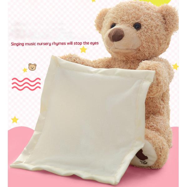 Open Mouth Talking Electric Moving Puzzle Peekaboo Bears