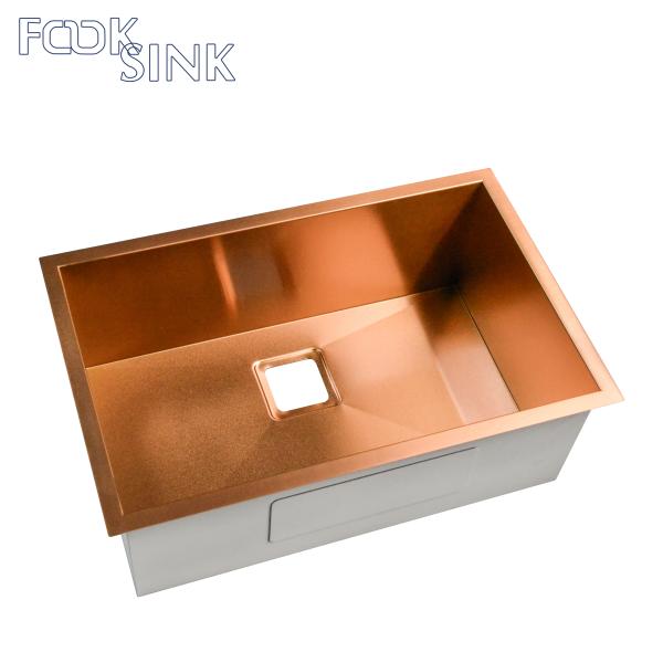rose gold sink