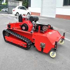 China Gasoline Lawn Mower Self-Propelled 12HP Remote Control Lawn Mower on sale