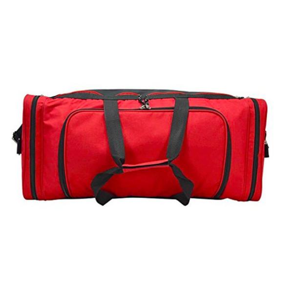 Two Tone Polyester Gym Duffel Bag Waterproof For Outdoor Activity / Travel