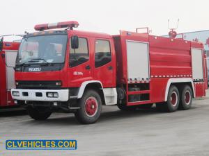 China FVZ 300hp ISUZU Fire Fighting Truck 16000 Liters Water Tank Fire Truck on sale