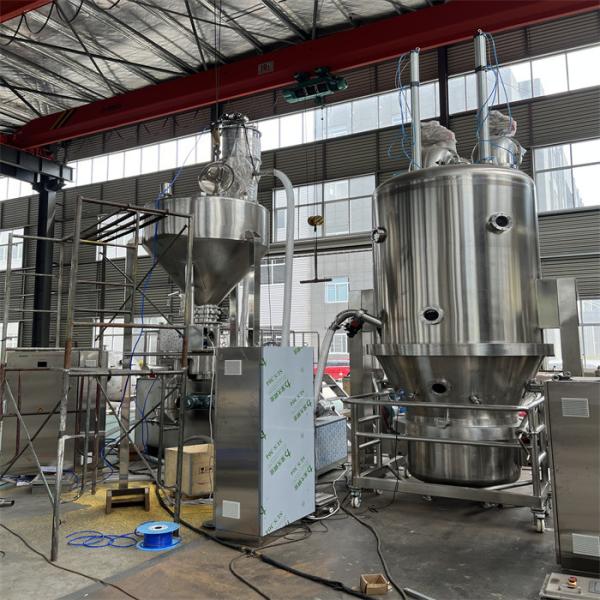 170 Kg/h Steam Consumption Fluidized Bed Dryer 99% Yield Customizable Design