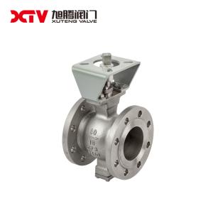 Cheap ANSI CLASS 150-900 Nominal Pressure Pneumatic Actuated Fixed Ball Valve for Household wholesale