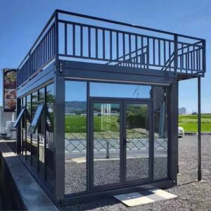 2 Bedroom Prefab Detachable Container Villa For Food Restaurant
