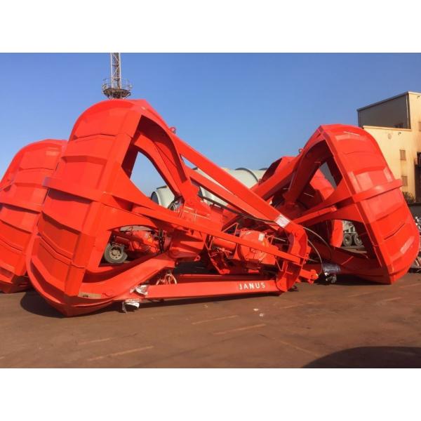 Quality Mechanical Control Orange Peel Grab Bucket for sale