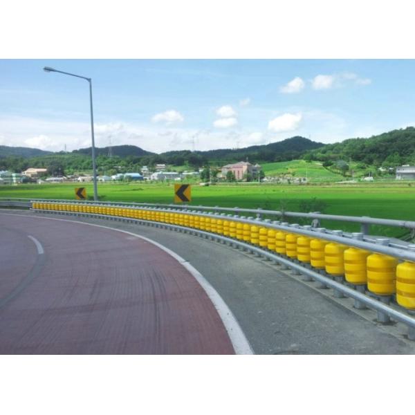 Highway Impact Energy Absorption Safety Roller Barrier With Anti Crash Function