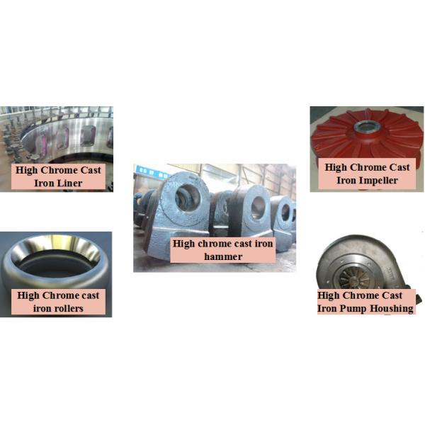 Common Hard Turning Inserts Rough Machining Housing High Chromium Cast Iron Pump