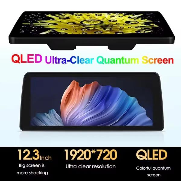OEM 12.3 Inch Automotive Universal Android Radio DVD Player With Touch Screen