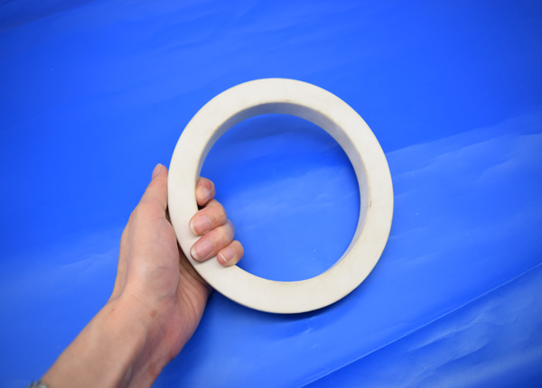 Corrosion and Wear Resistance Zirconia Machinable Ceramic Block in White Color