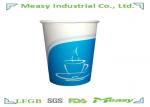 220ml Single Wall Paper Cups , Disposable Drinking Paper Cup With Different