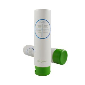 PCR plastic tubes recycled cosmetic tube packaging Shampoo Lotion Transparent