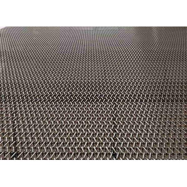 Metallic Curtain Gama Flexi Flat Spiral Wire And Crimped Rod Structure