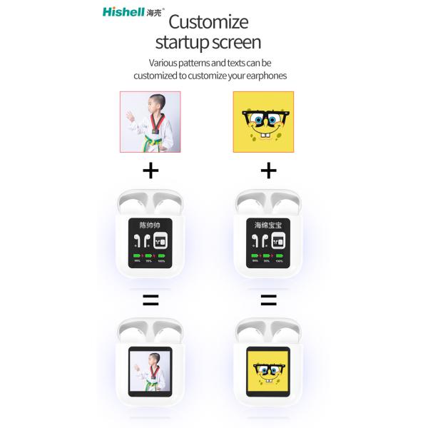 Magnetic Cover Sports Bluetooth Headset Waterproof Wireless With Screen