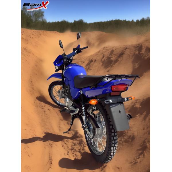 8000rpm 7.1kw 125cc Dual Sport Motorcycles Splash 150 Hand Bar Protecter Disc Brake