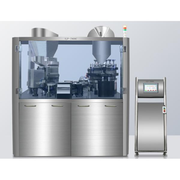 Enclosed Type Empty Capsule Pill Maker Machine Automatic Powder Filling Machine